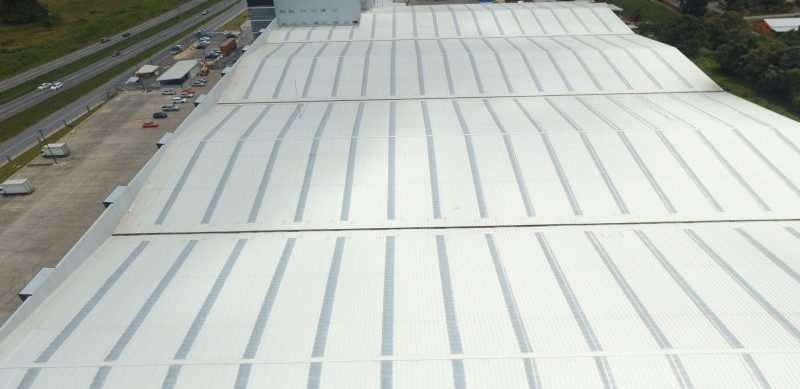 Cubierta de panel sándwich