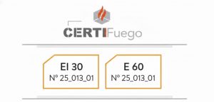 ensayo resistencia al fuego CERTIFUEGO