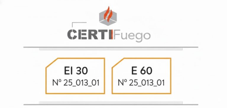 ensayo resistencia al fuego CERTIFUEGO