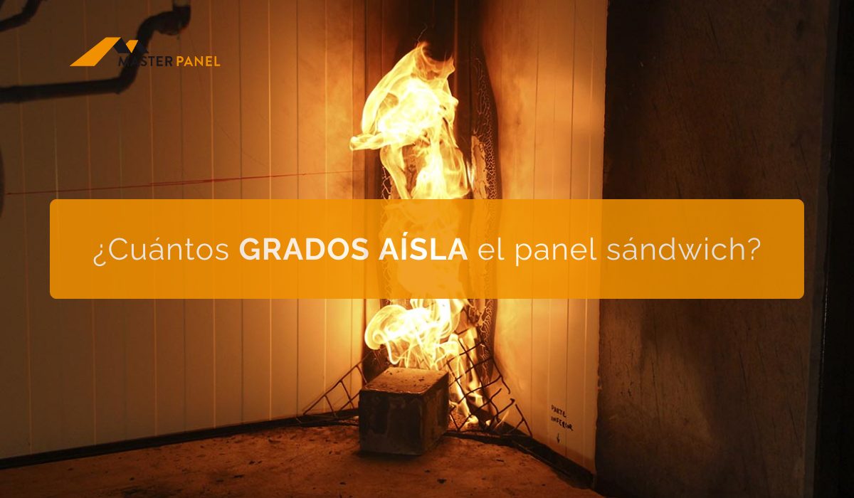 Cúantos grados aísla un panel sándwich