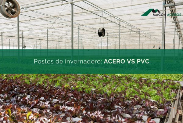 Perfiles de acero para invernadero