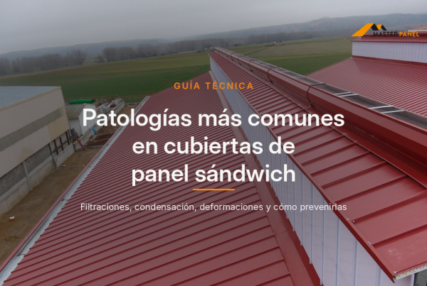 Patologías más comunes en cubiertas de panel sándwich