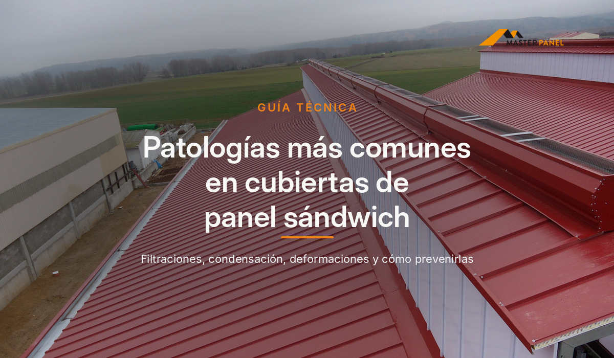 Patologías más comunes en cubiertas de panel sándwich